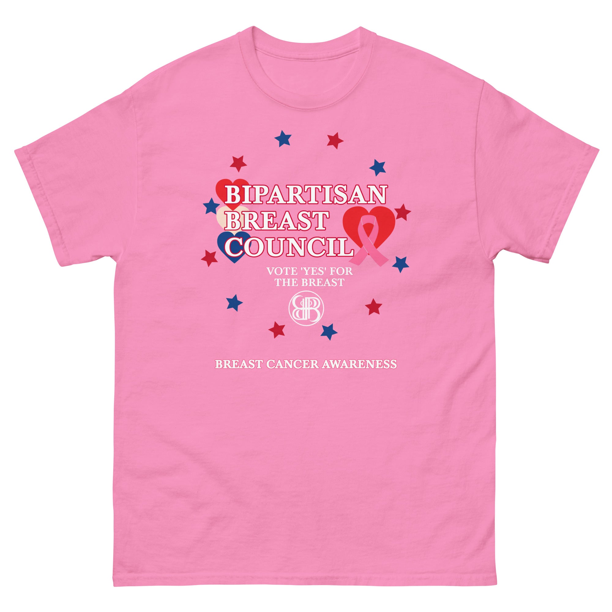 BIPARTISAN Breast Cancer Awareness Unisex Classic Tee