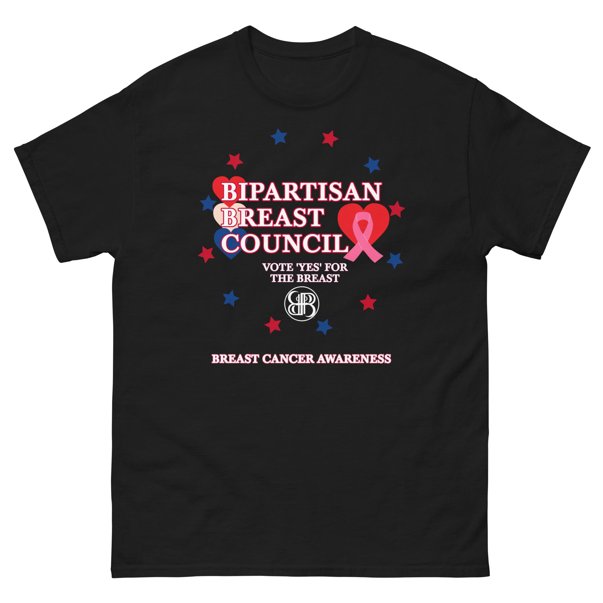 BIPARTISAN Breast Cancer Awareness Unisex Classic Tee