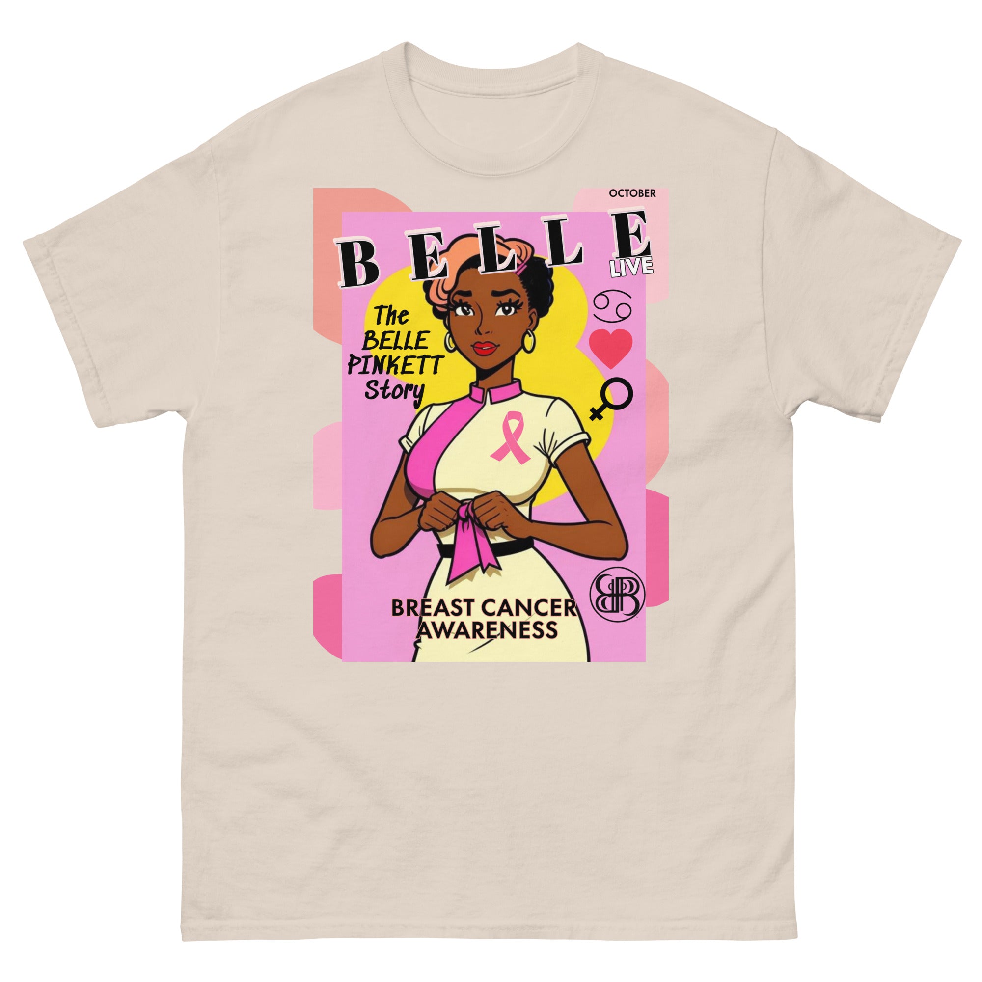 BELLE PINKETT Breast Cancer Awareness Unisex Classic Tee