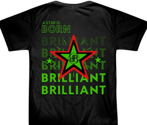 Born Brilliant Star Short Sleeve T-Shirt