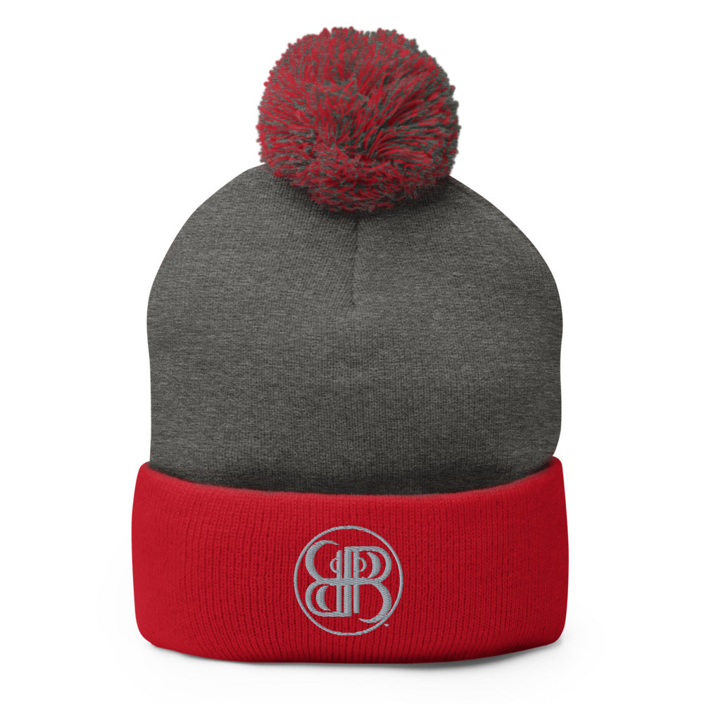 B II B Pom-Pom Beanie