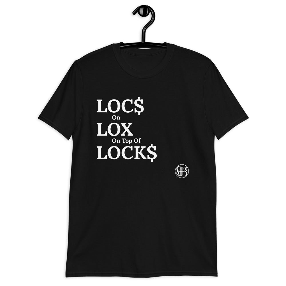 Locs Lox Locks by B II B Short-Sleeve Unisex T-Shirt