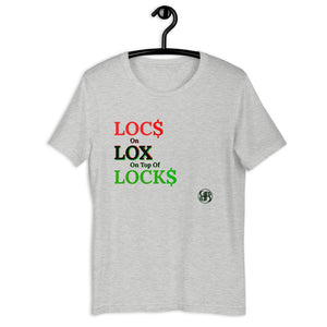 Locs Lox Locks by B II B (RBG) Short-Sleeve Unisex T-Shirt