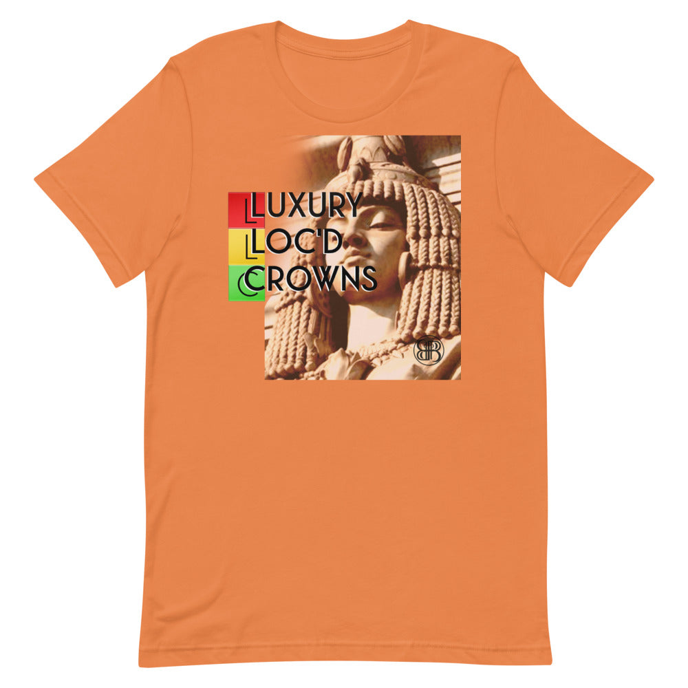 Luxury Loc'd Crowns by B II B Short-Sleeve Unisex T-Shirt