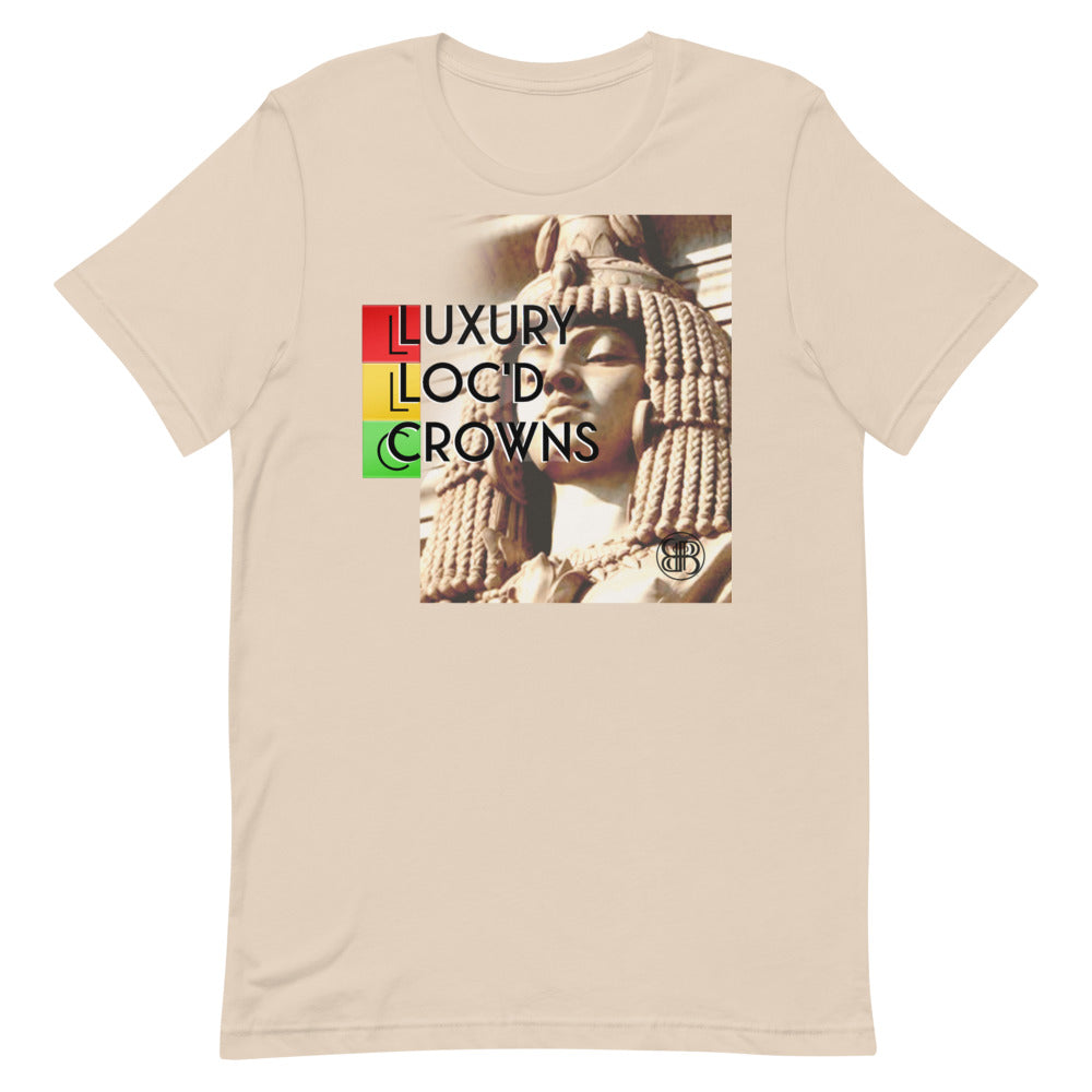 Luxury Loc'd Crowns by B II B Short-Sleeve Unisex T-Shirt